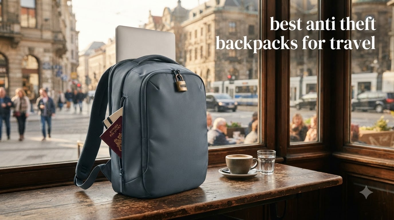 best anti theft backpacks for travel