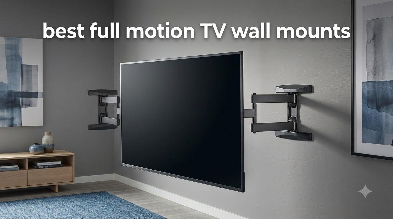 best full motion TV wall mounts