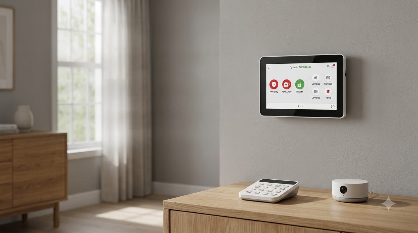 best smart home security panels