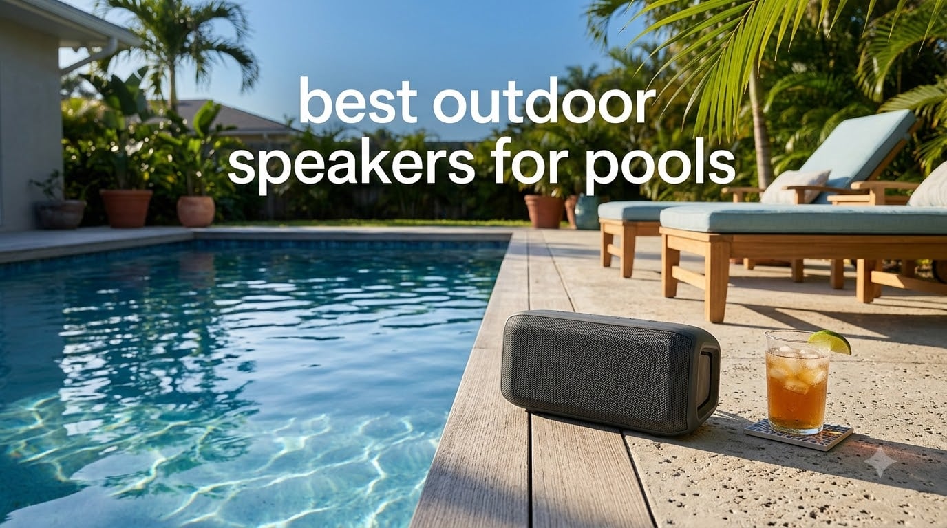 best outdoor speakers for pools