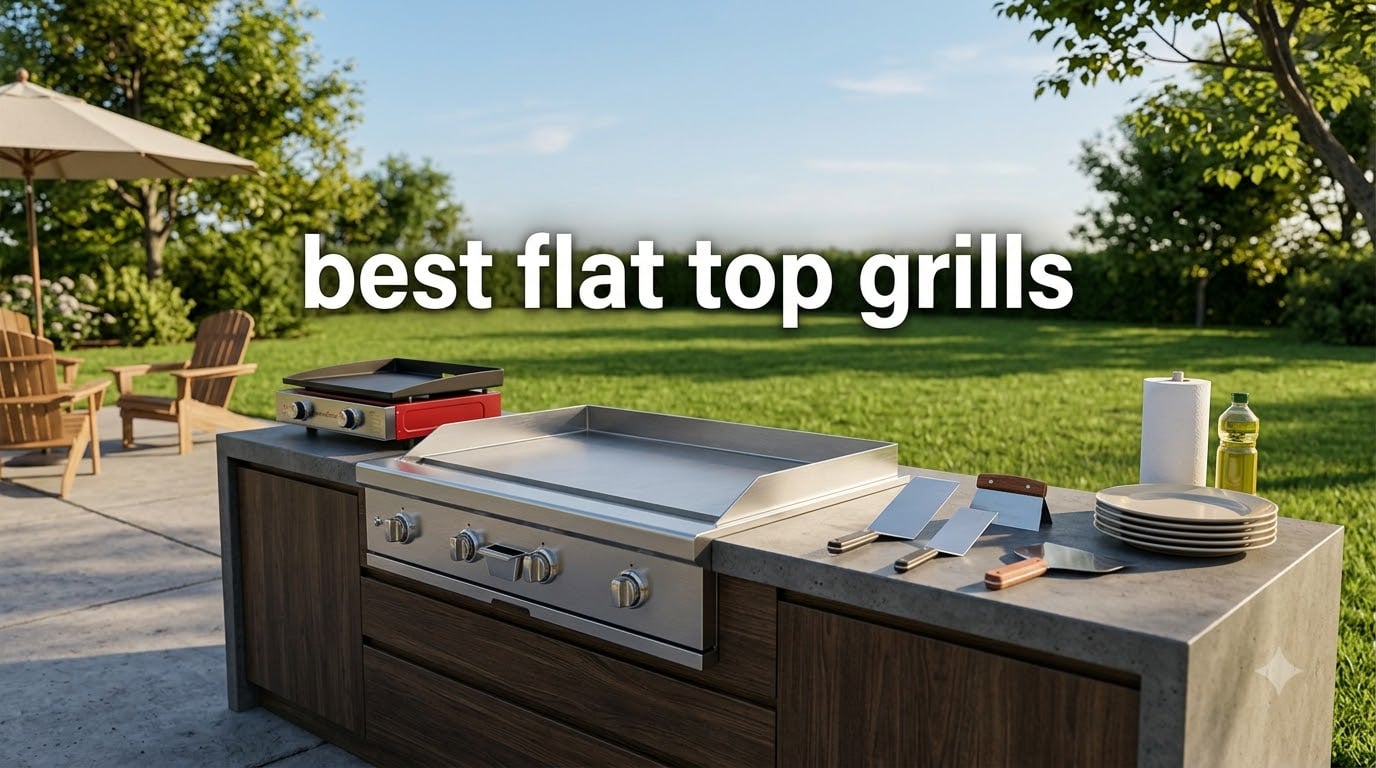 best flat top grills