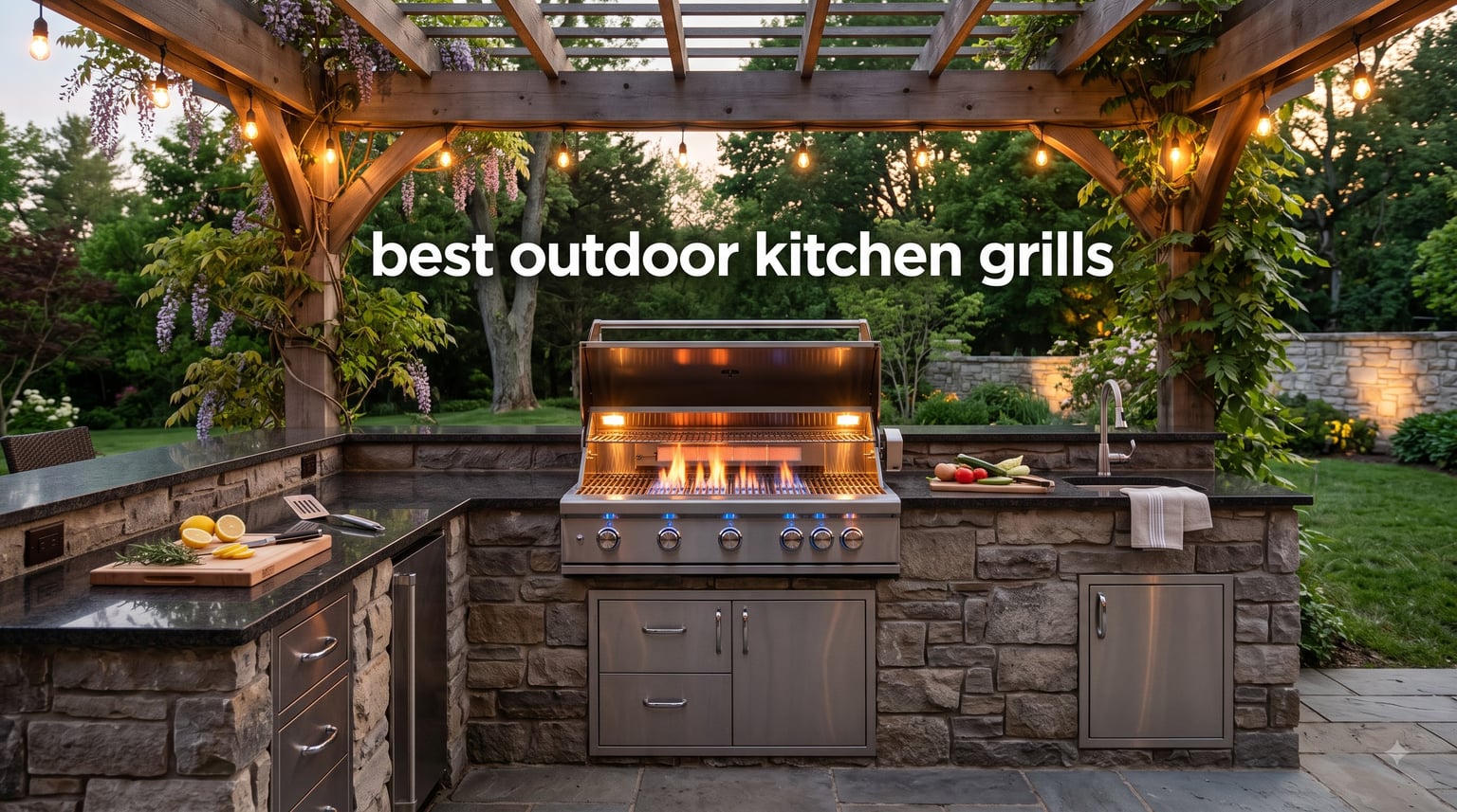 best outdoor kitchen grills