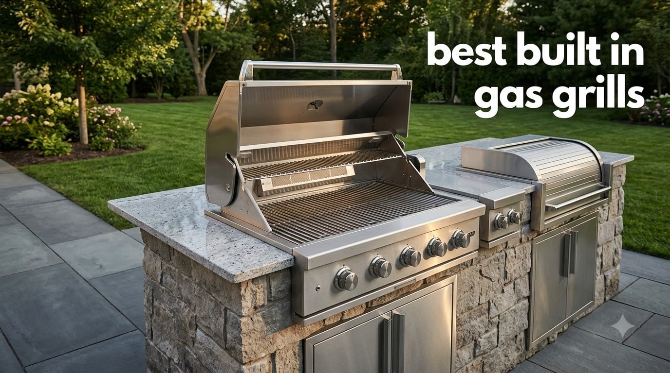 best built in gas grills