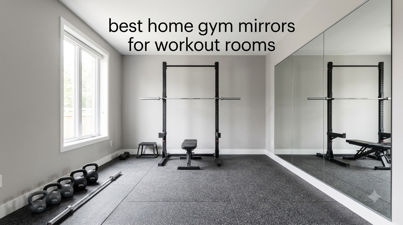 best home gym mirrors for workout rooms
