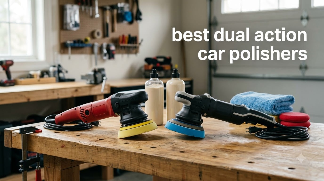 best dual action car polishers