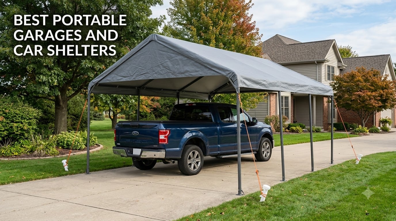 best portable garages and car shelters