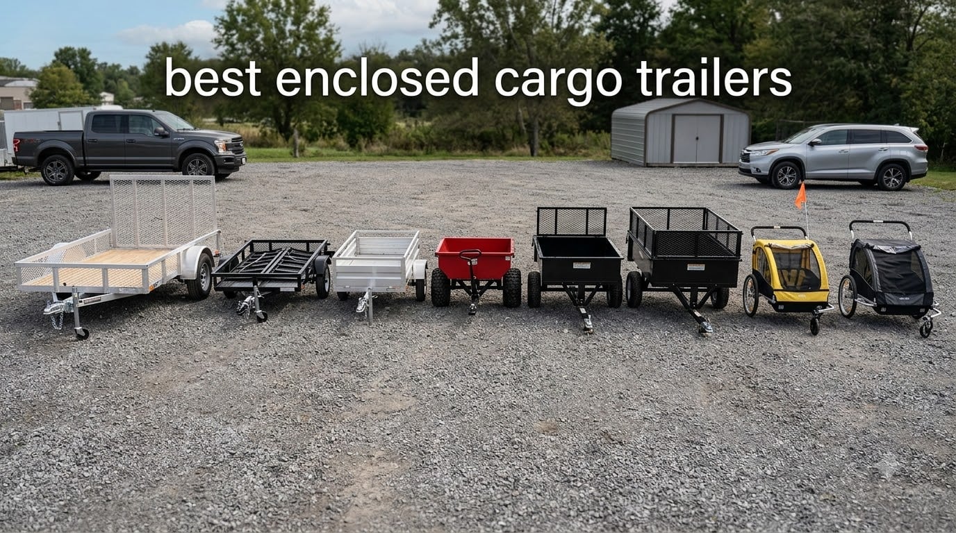 best enclosed cargo trailers