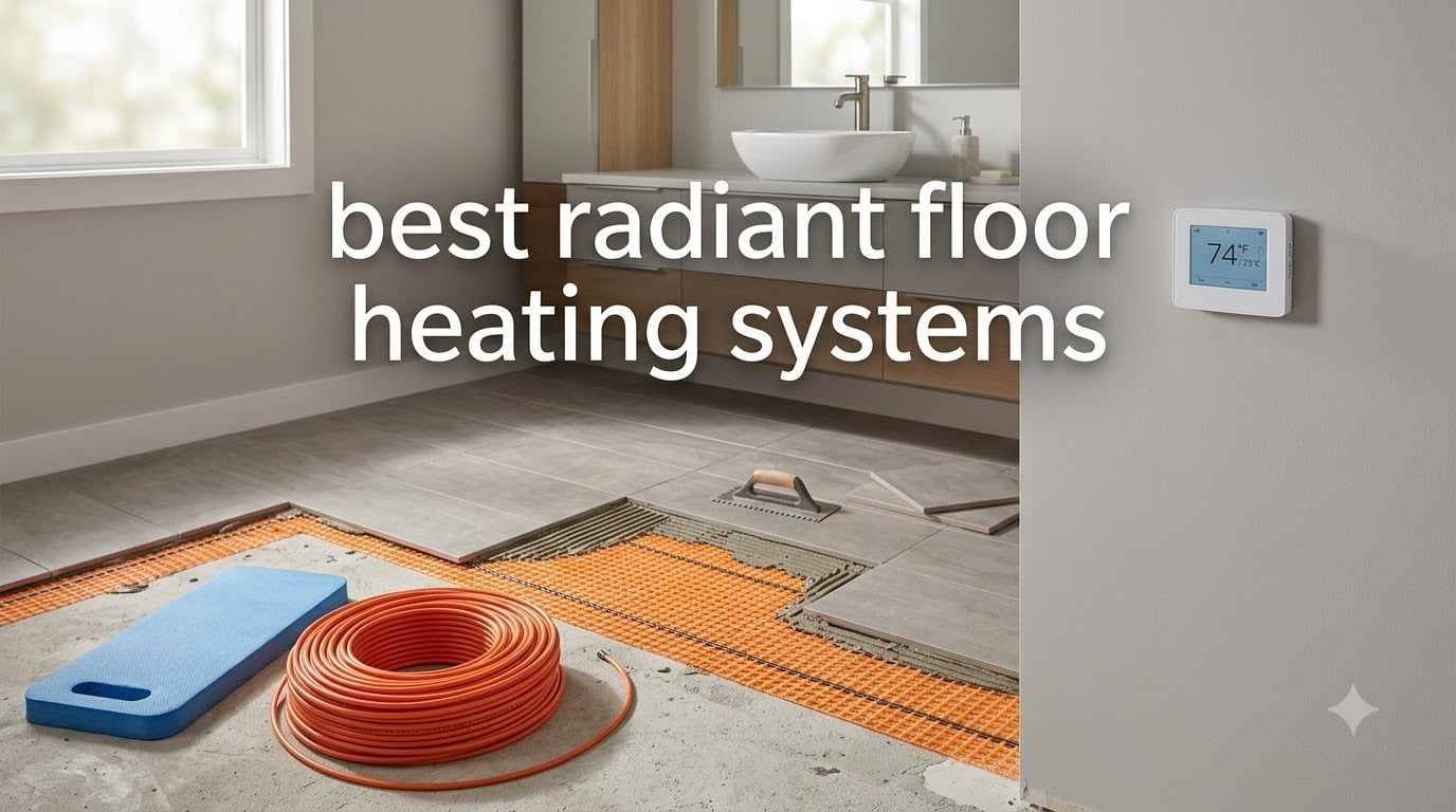 best radiant floor heating systems