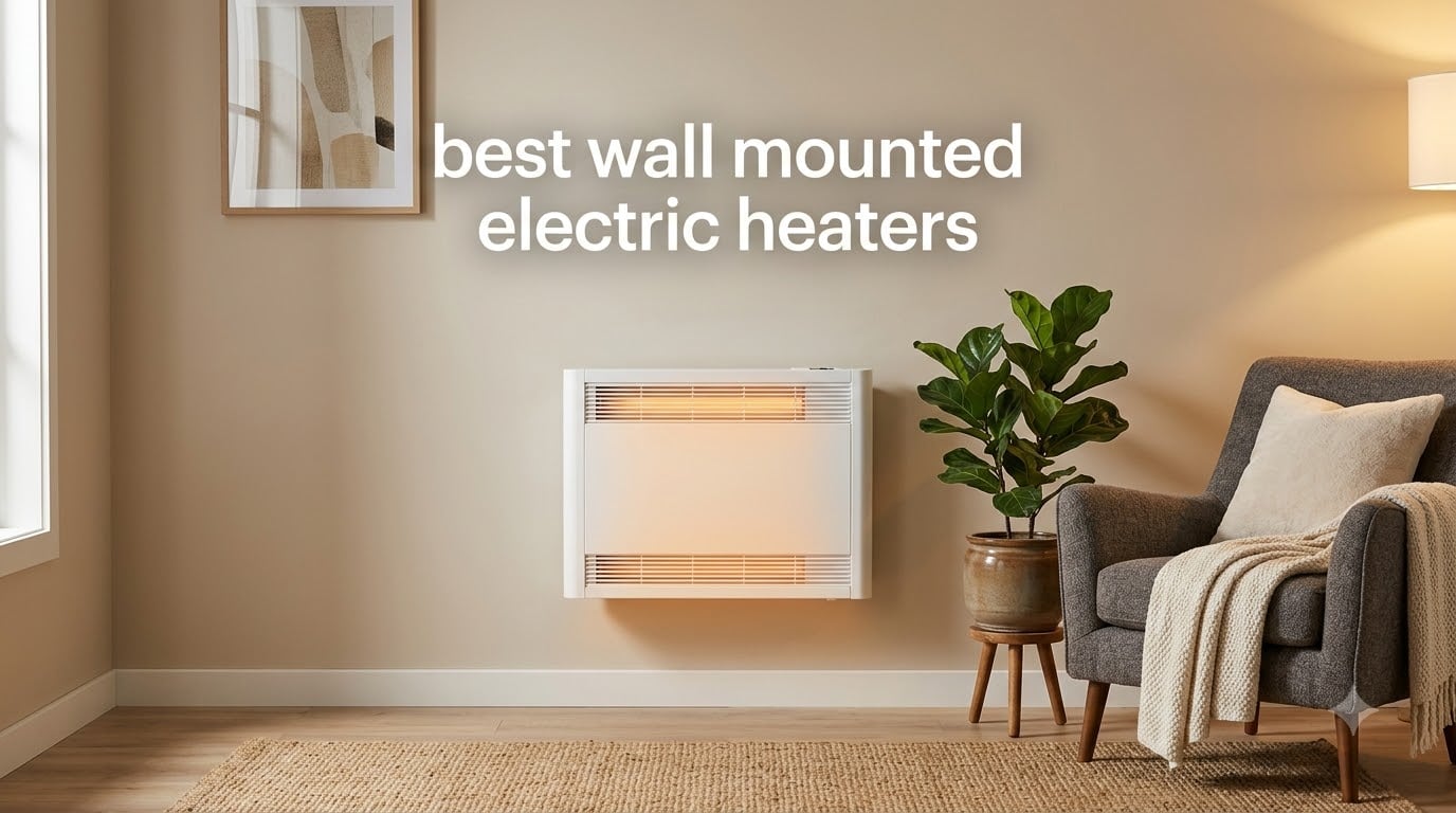 best wall mounted electric heaters