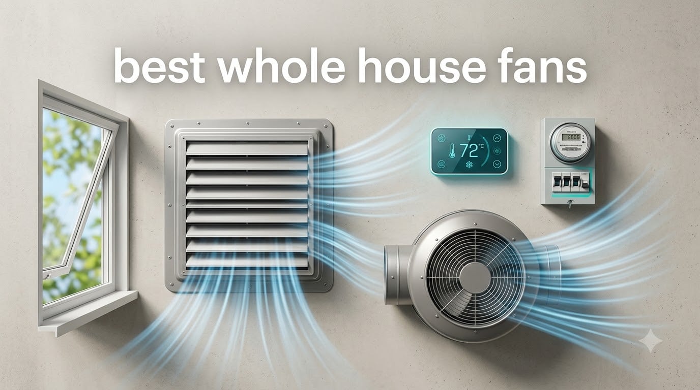 best whole house fans