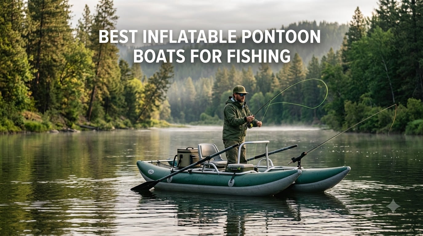 best inflatable pontoon boats for fishing