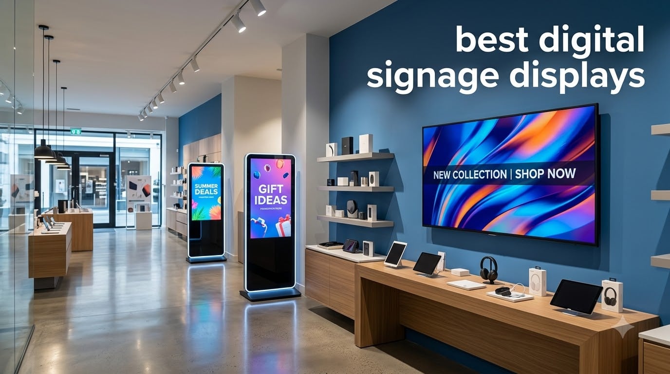 best digital signage displays