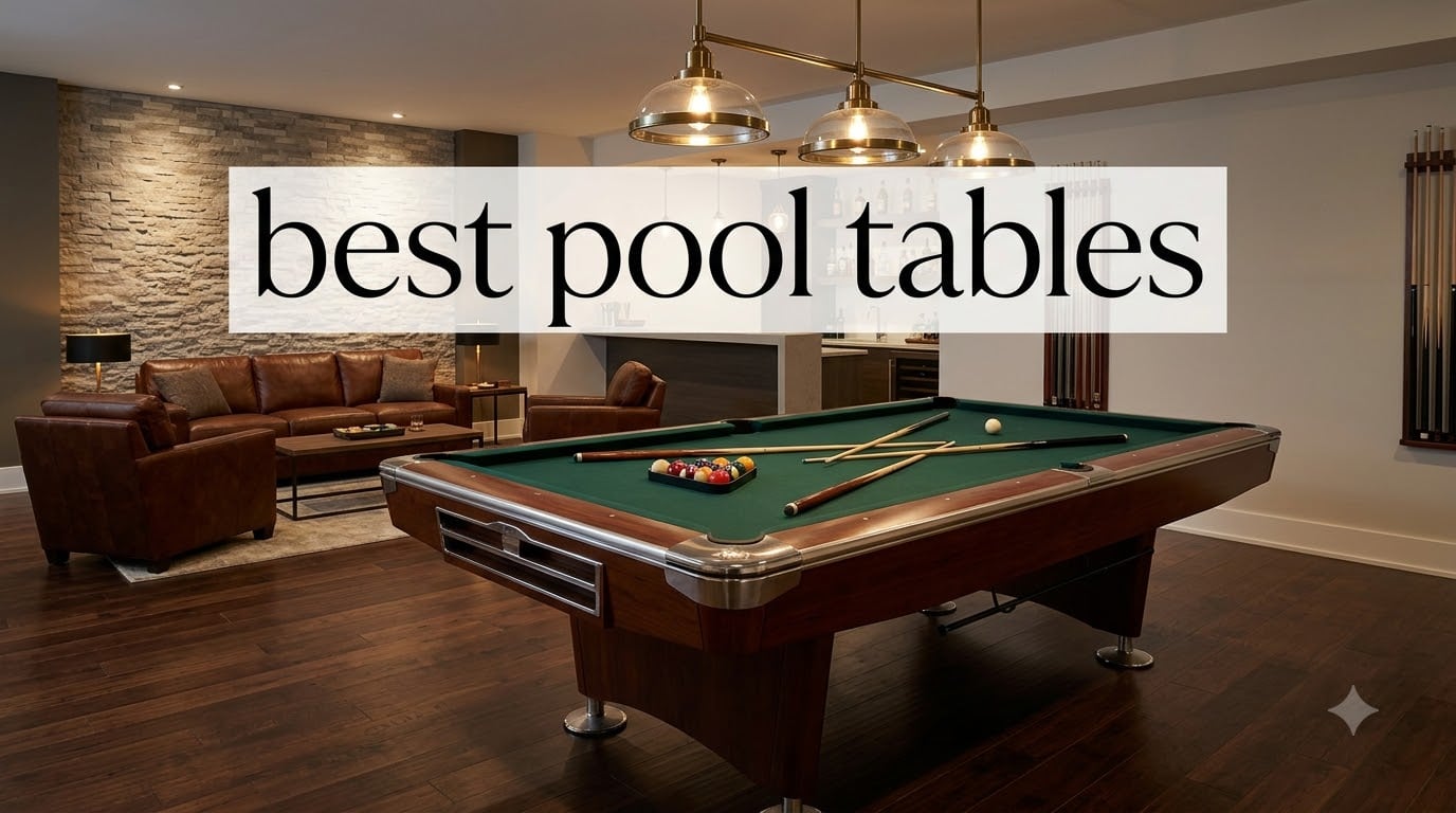 best pool tables