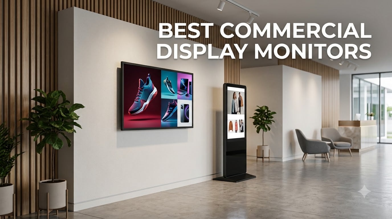 best commercial display monitors