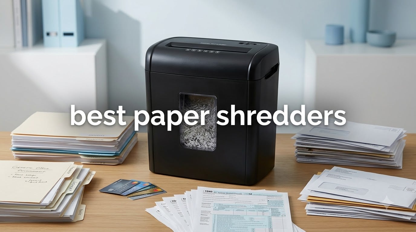 best paper shredders
