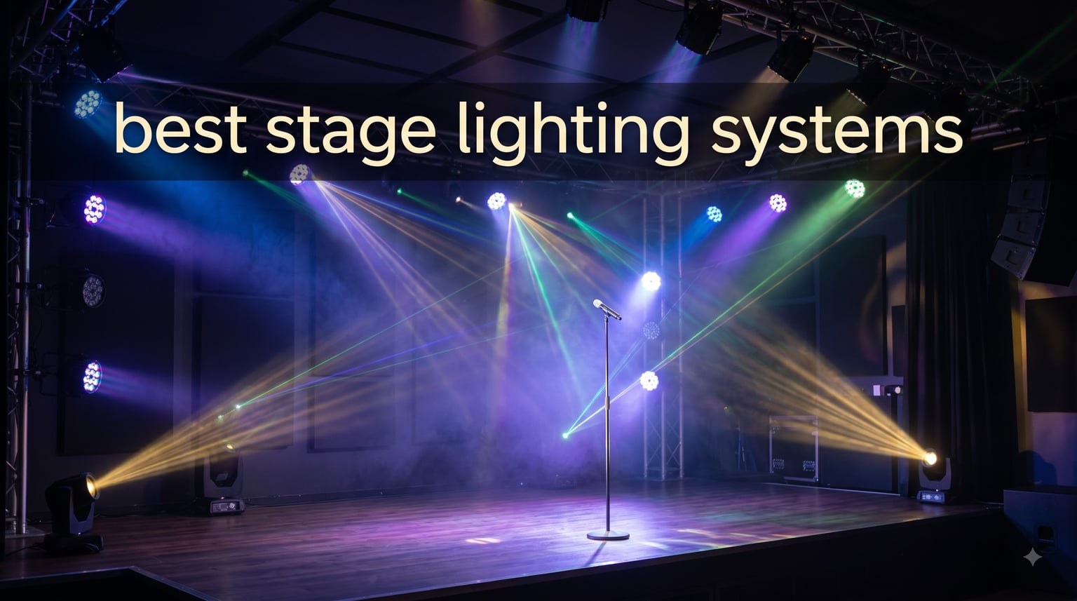 best stage lighting systems