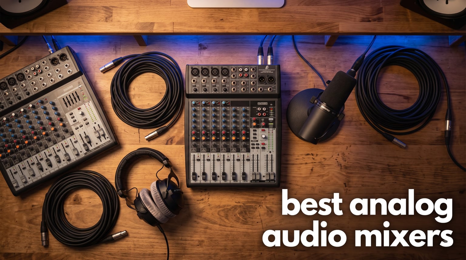 best analog audio mixers
