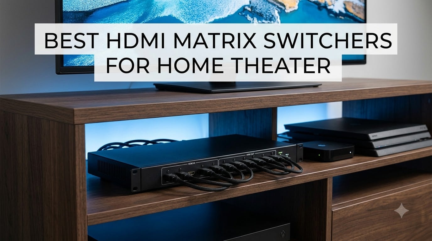 best HDMI matrix switchers for home theater