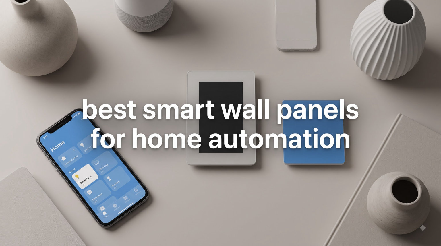 best smart wall panels for home automation