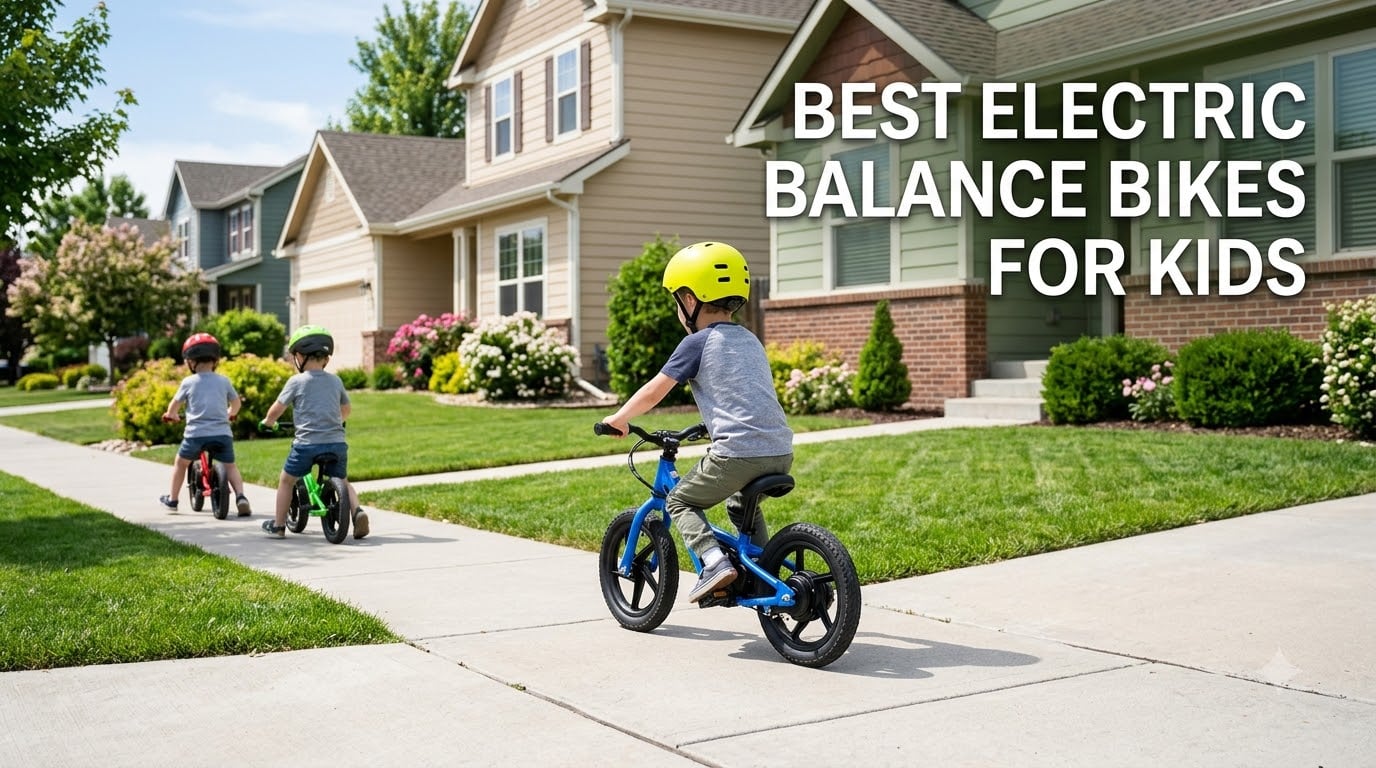 best electric balance bikes for kids
