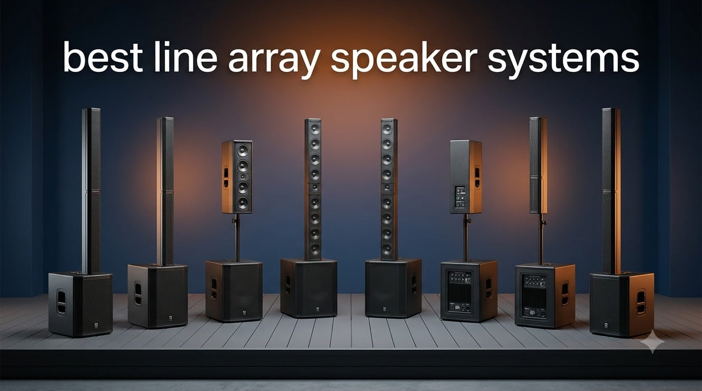best line array speaker systems