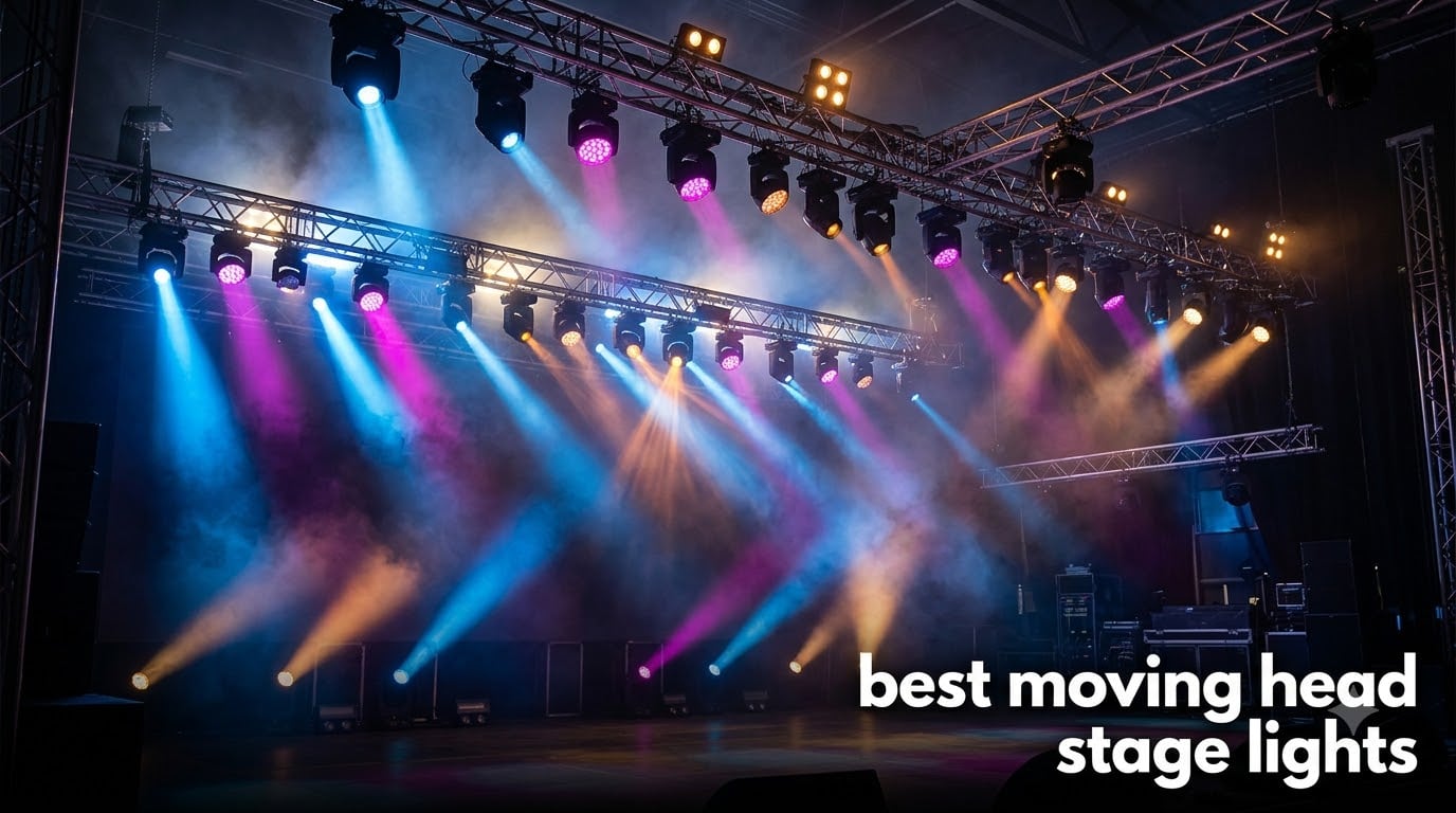 best moving head stage lights