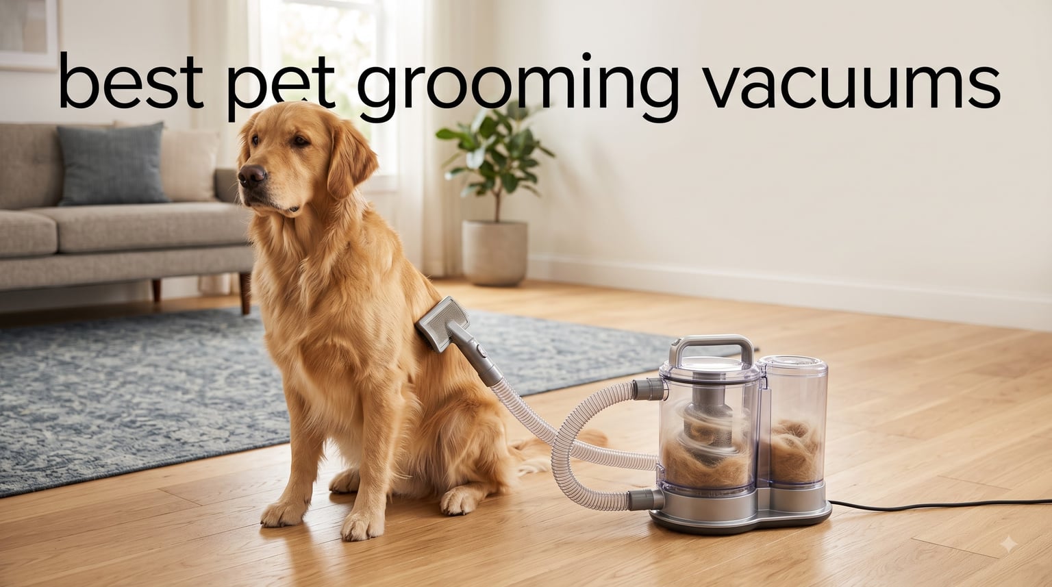 best pet grooming vacuums