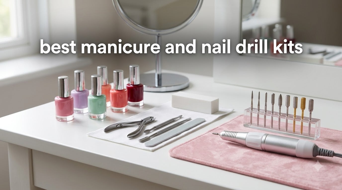 best manicure and nail drill kits