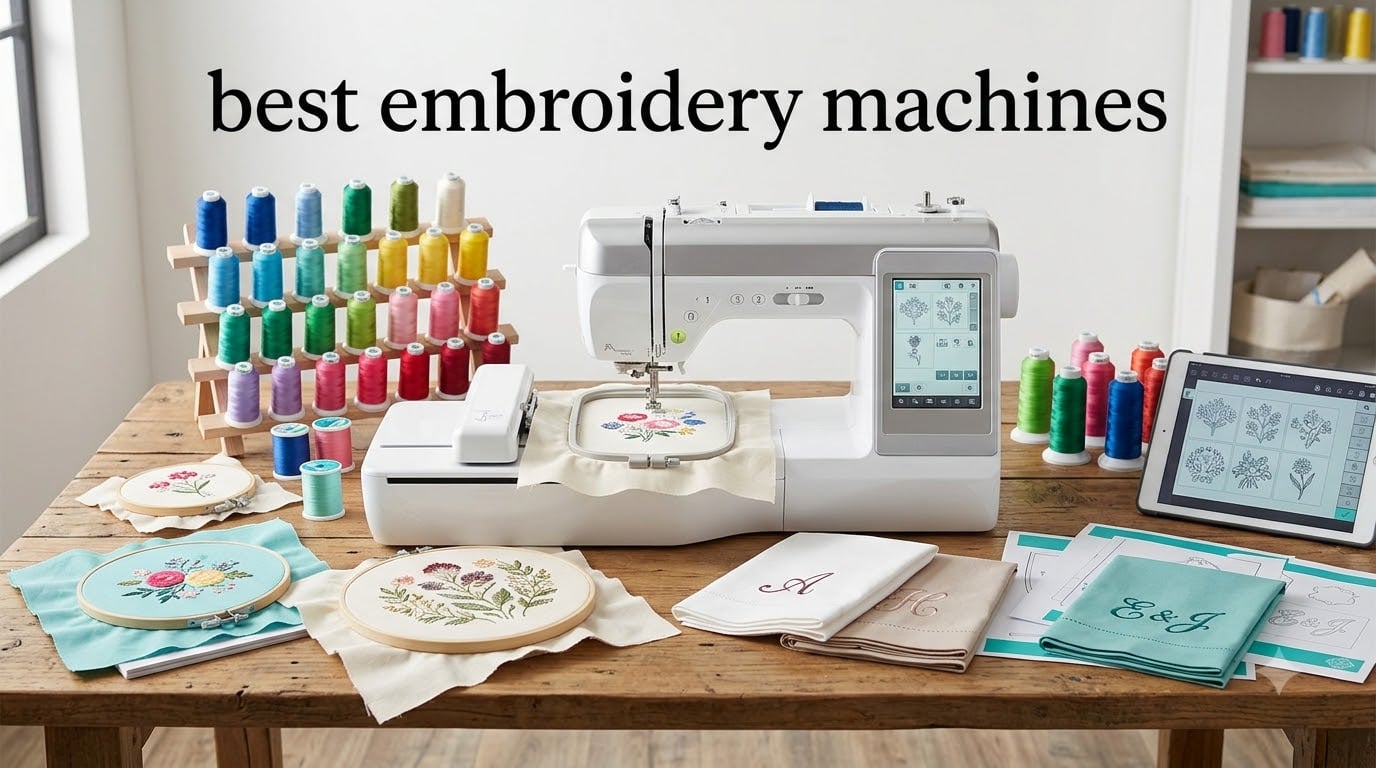 best embroidery machines