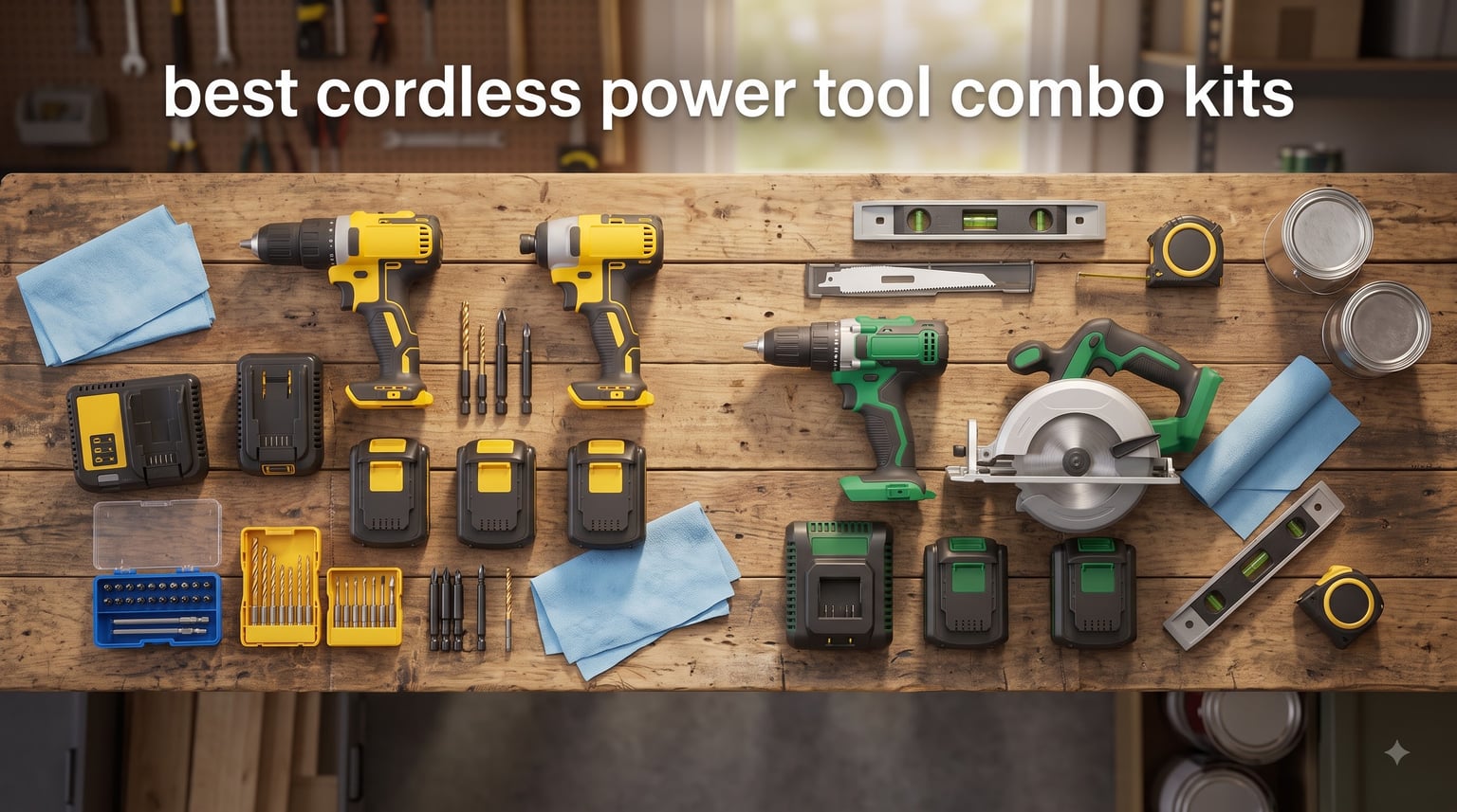 best cordless power tool combo kits