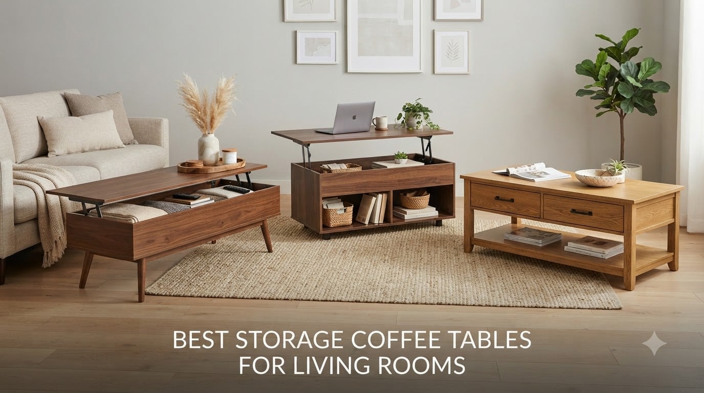 best storage coffee tables for living rooms