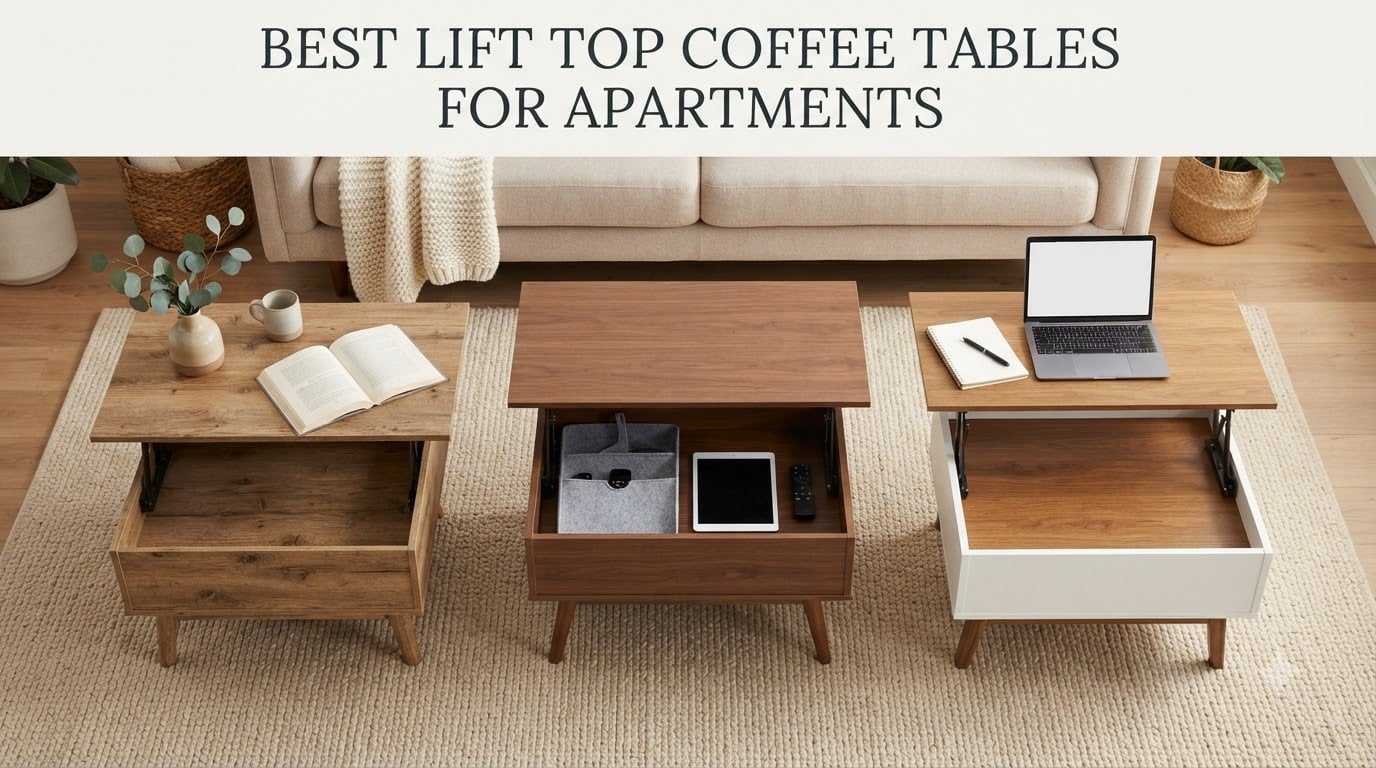best lift top coffee tables for apartments