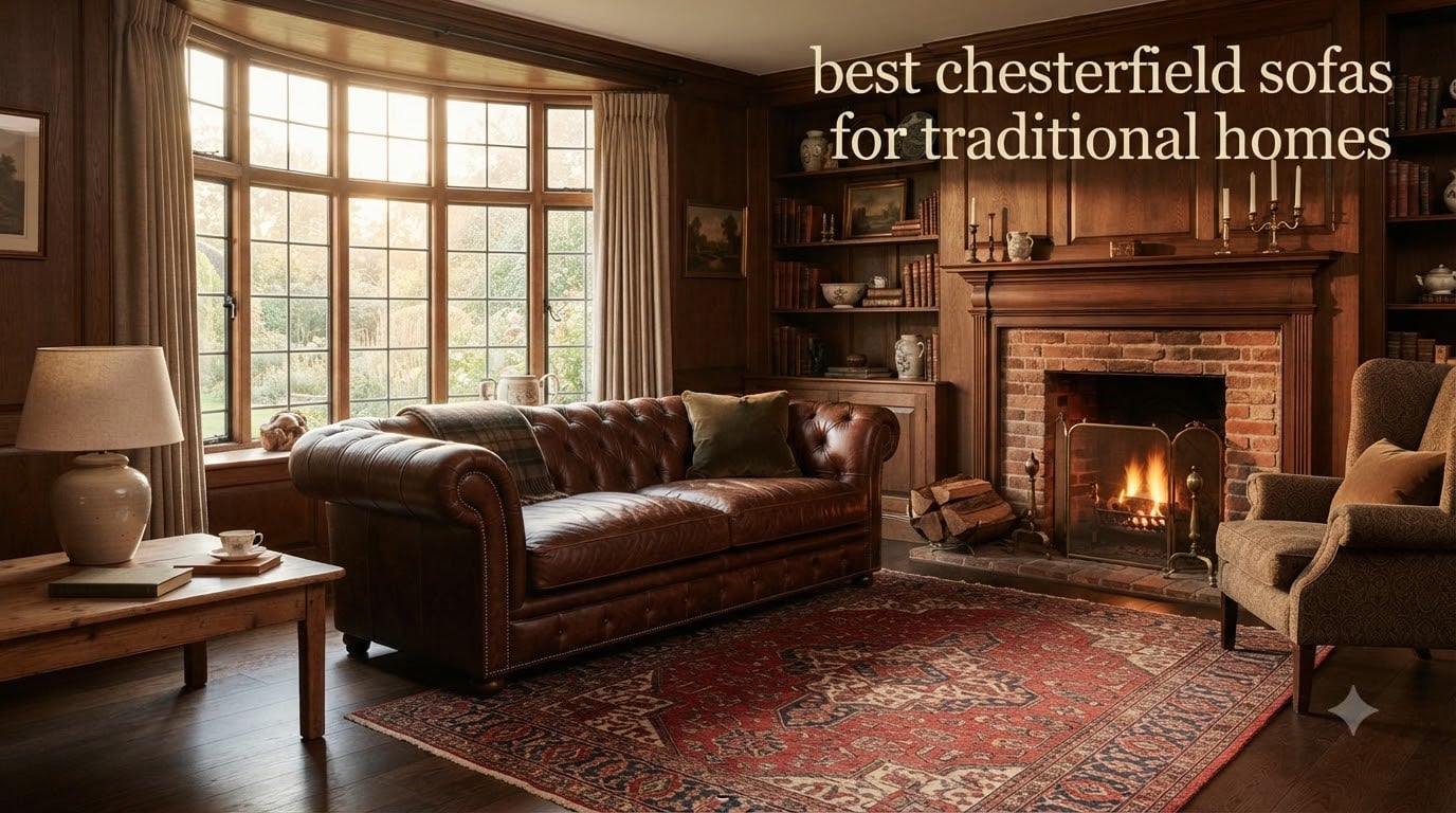 best chesterfield sofas for traditional homes