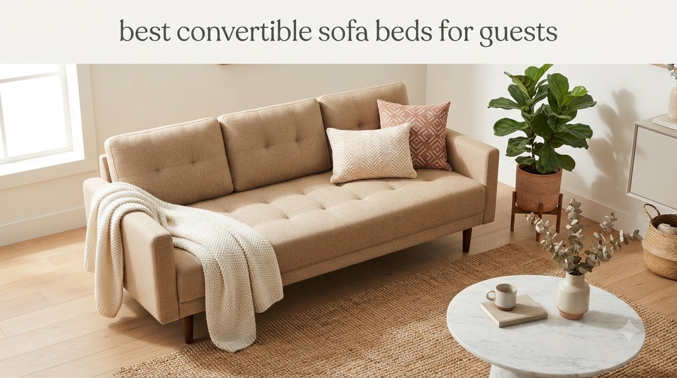 best convertible sofa beds for guests