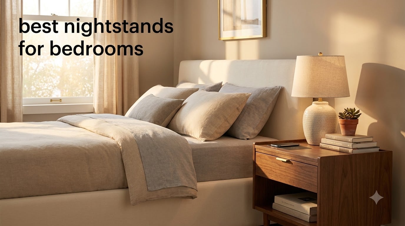best nightstands for bedrooms