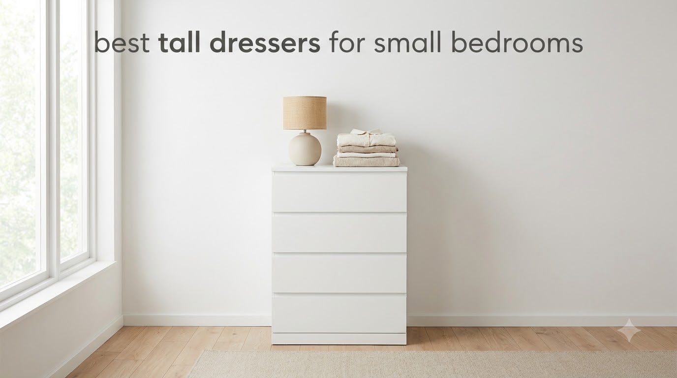 best tall dressers for small bedrooms