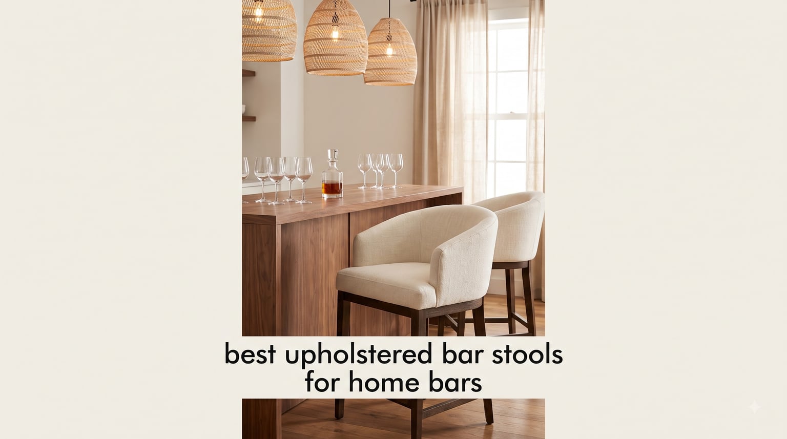best upholstered bar stools for home bars