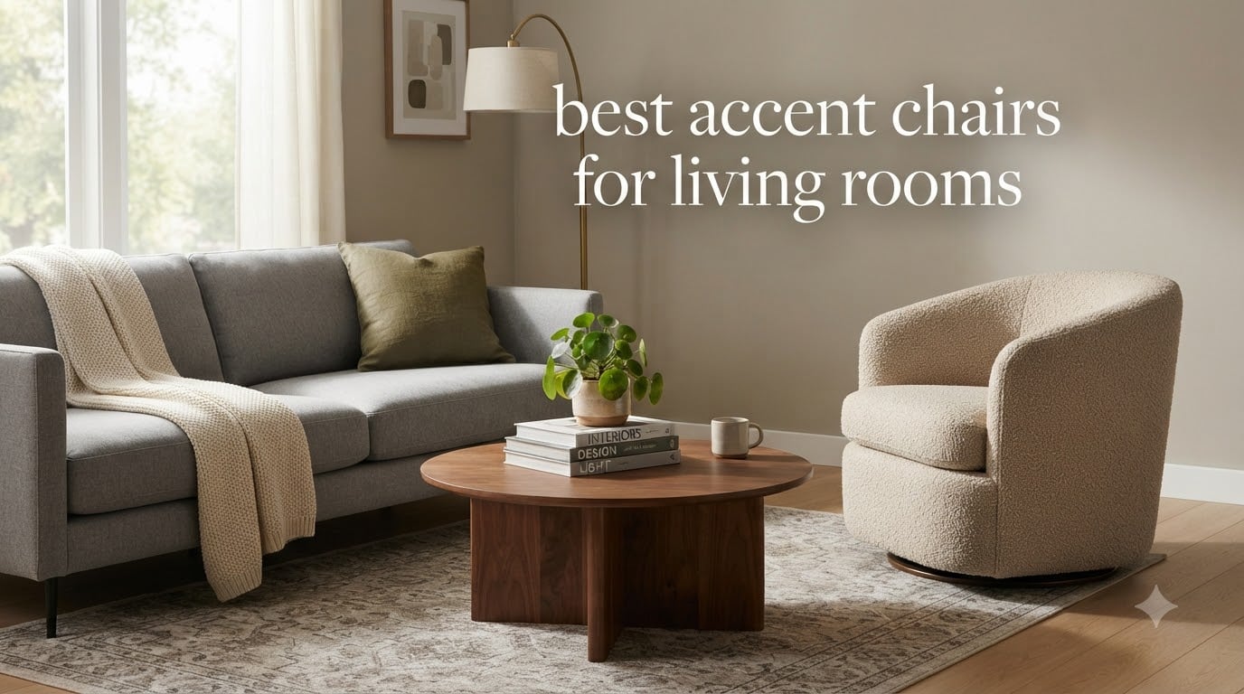 best accent chairs for living rooms