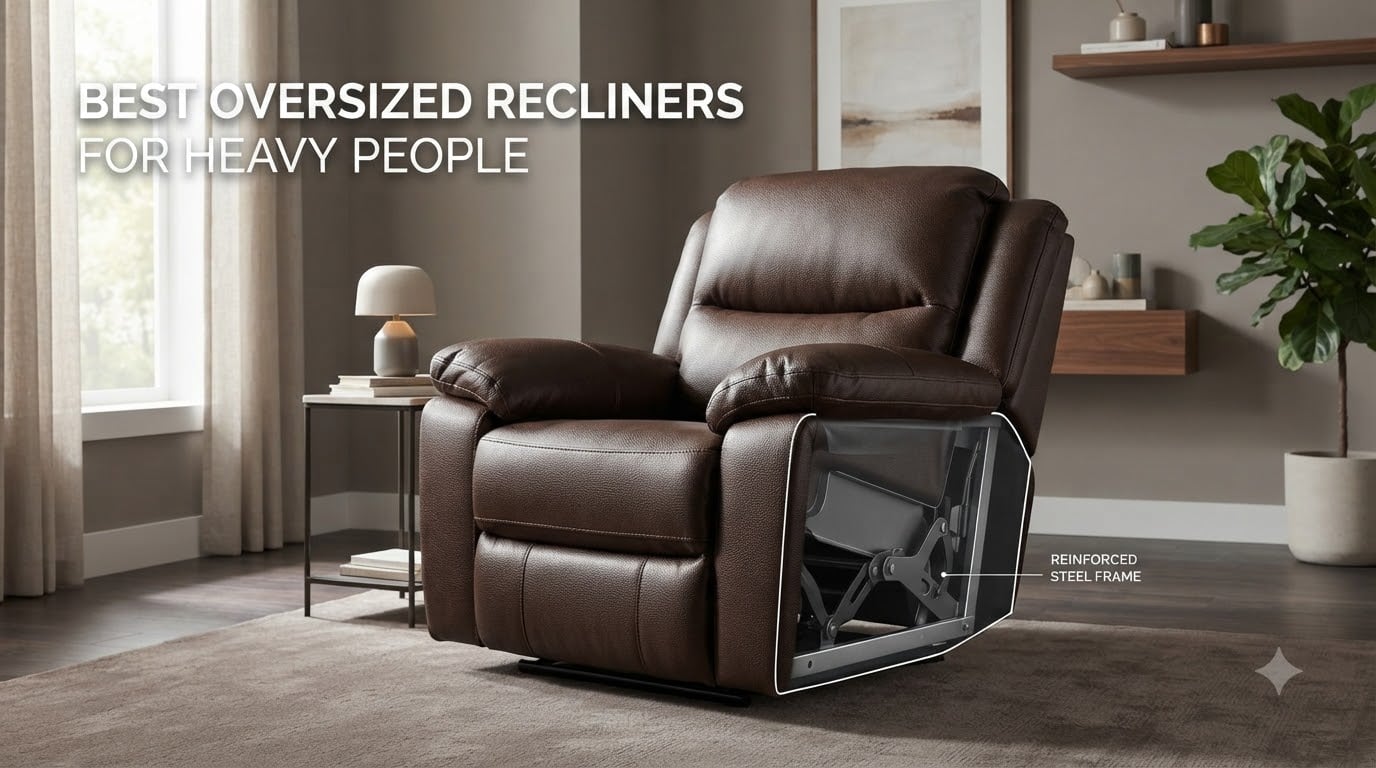 best oversized recliners for heavy people