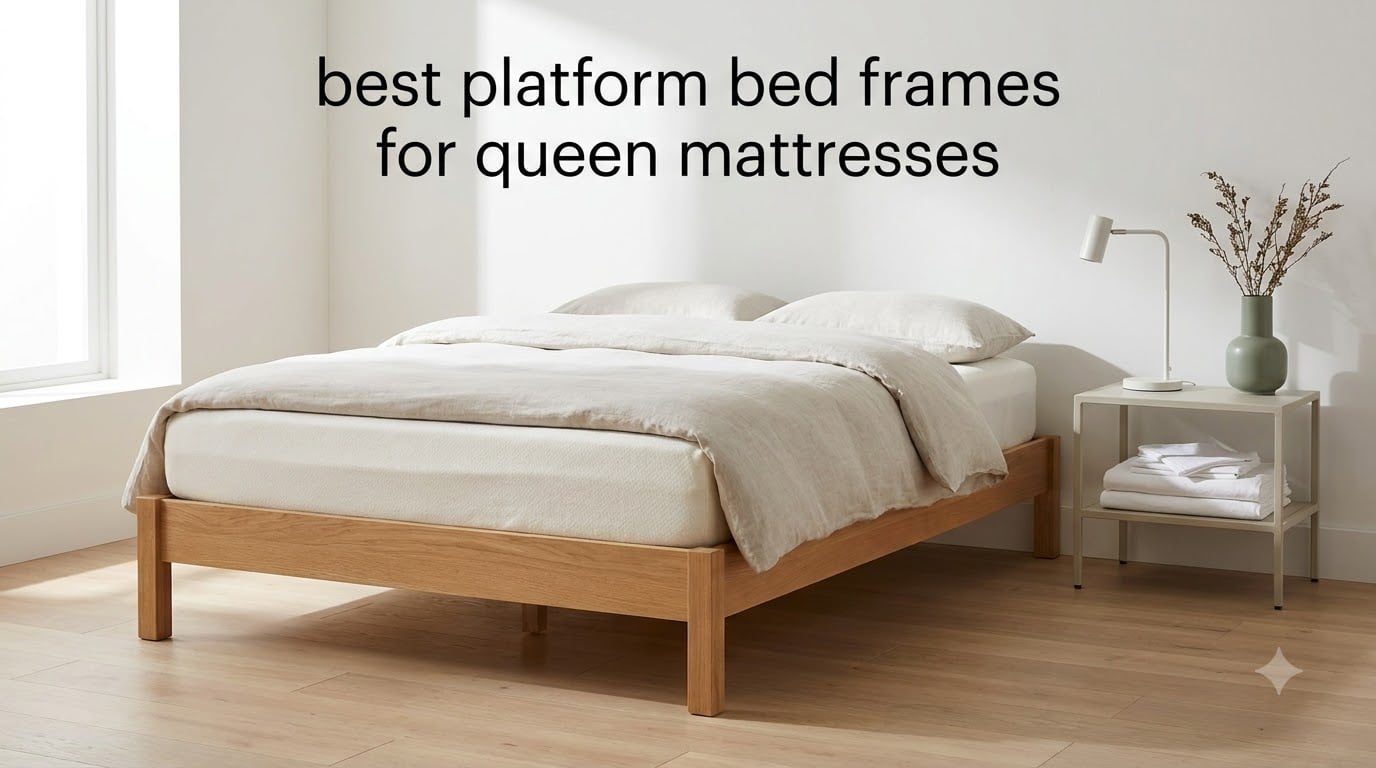 best platform bed frames for queen mattresses