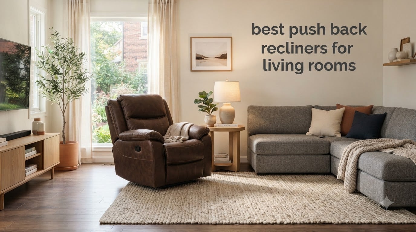 best push back recliners for living rooms