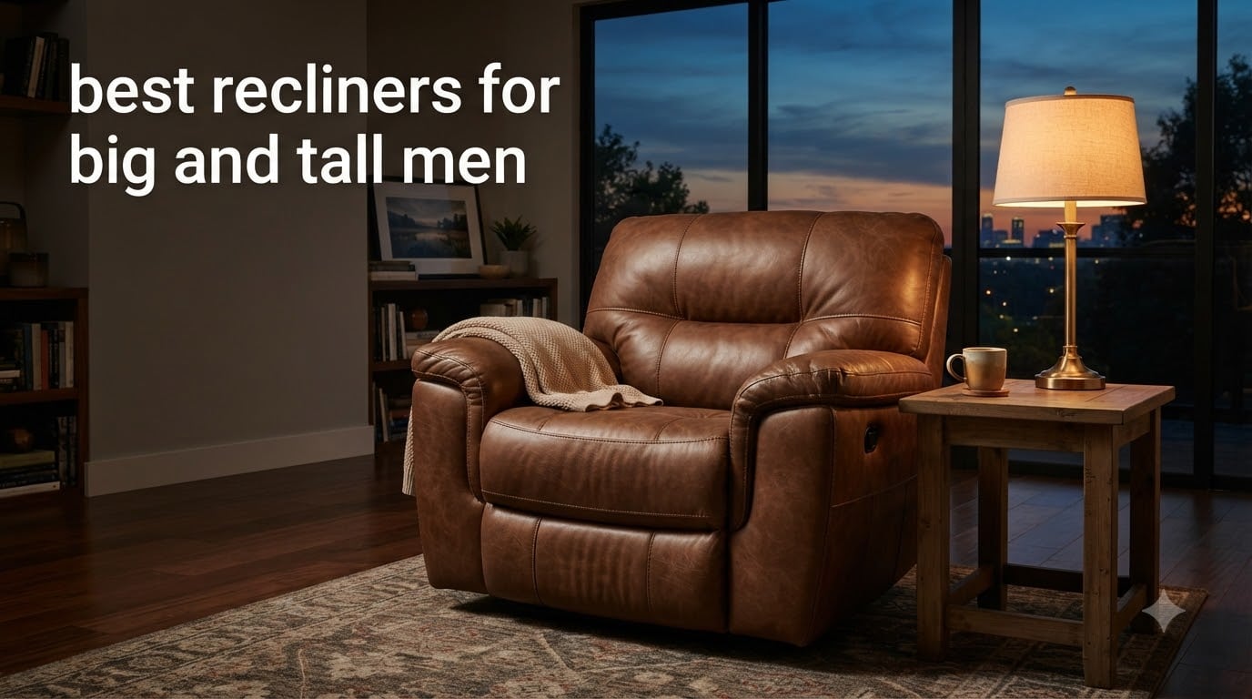 best recliners for big and tall men