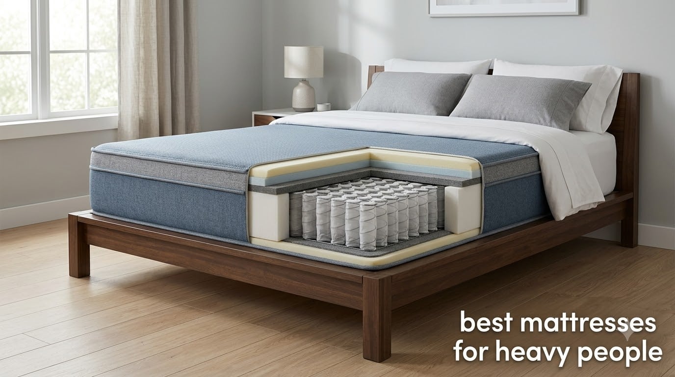 best mattresses for heavy people