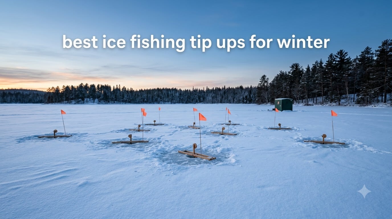 best ice fishing tip ups for winter