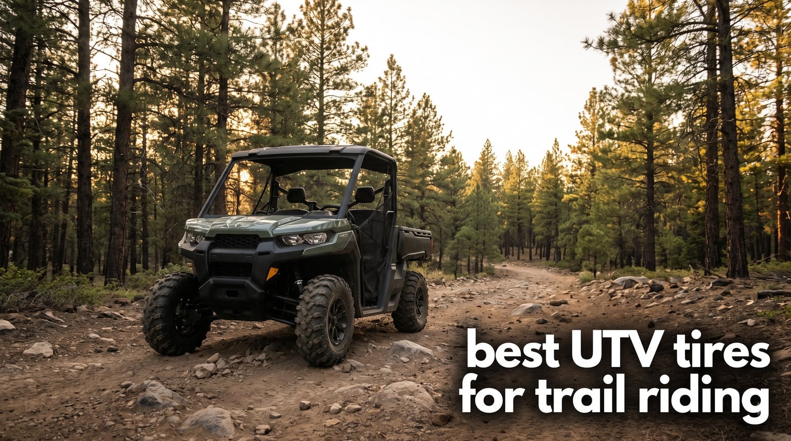 best UTV tires for trail riding