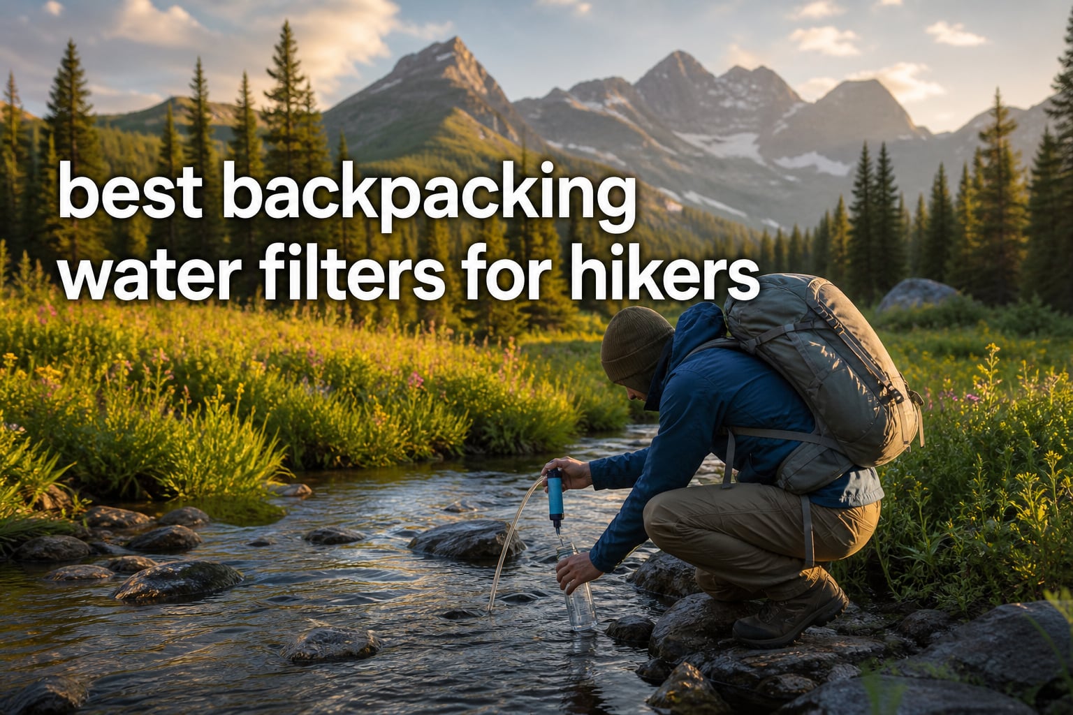 best backpacking water filters for hikers