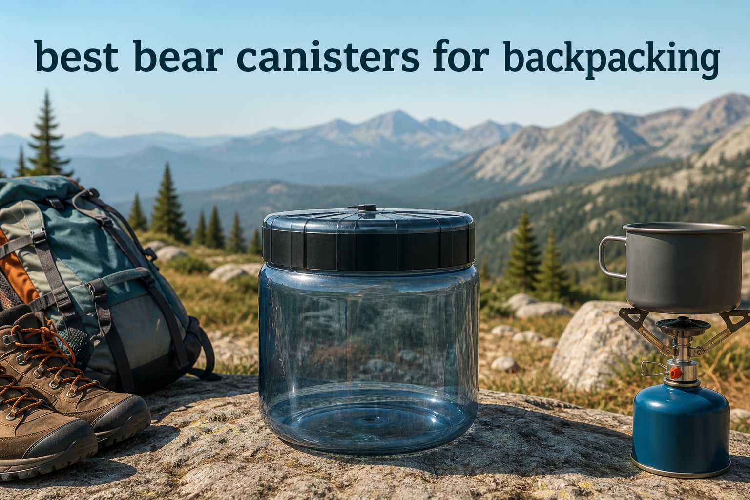 best bear canisters for backpacking