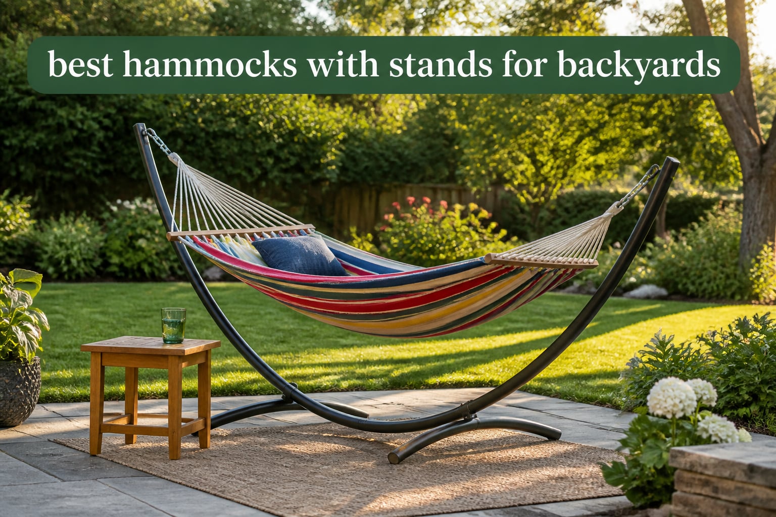 best hammocks with stands for backyards