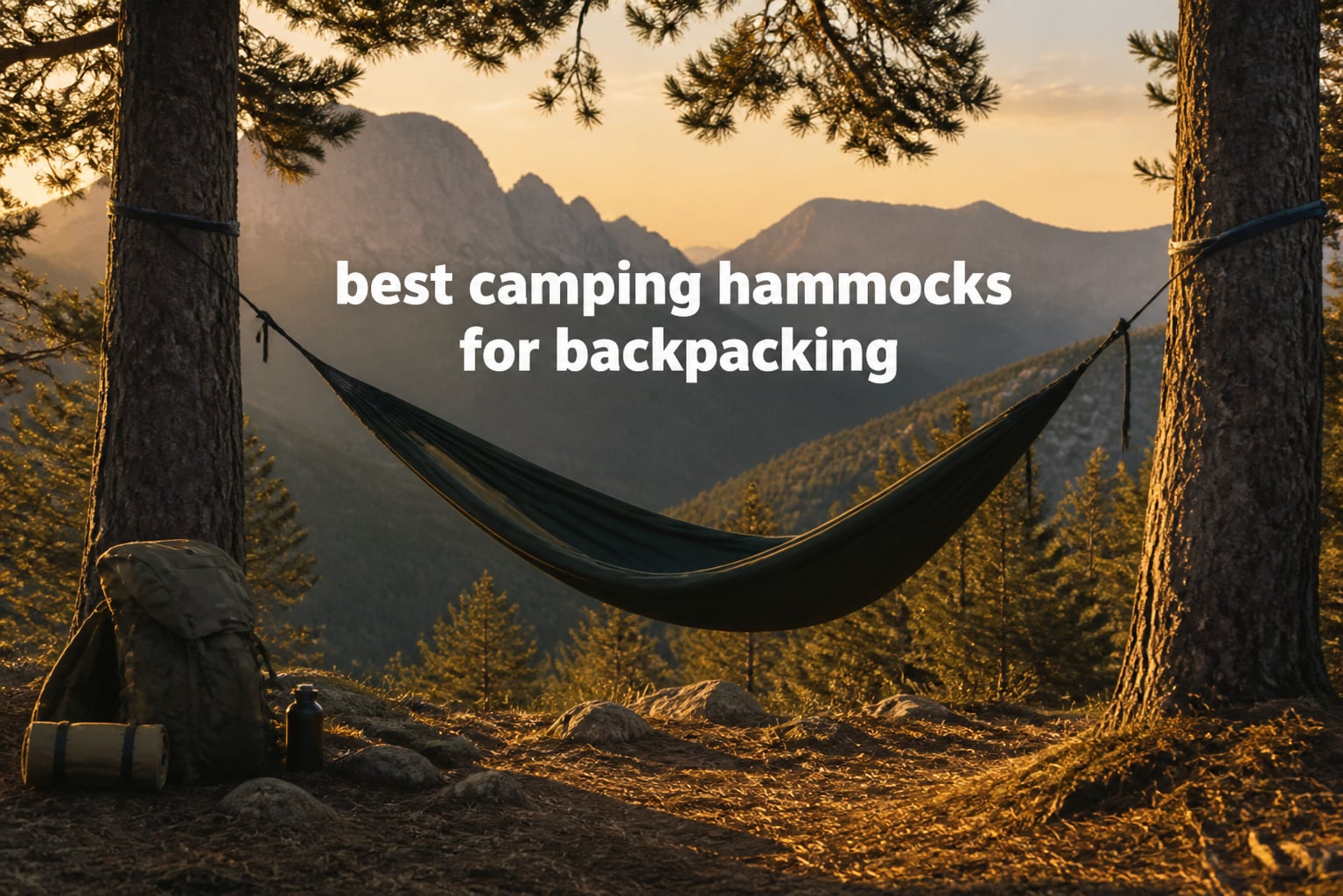 best camping hammocks for backpacking