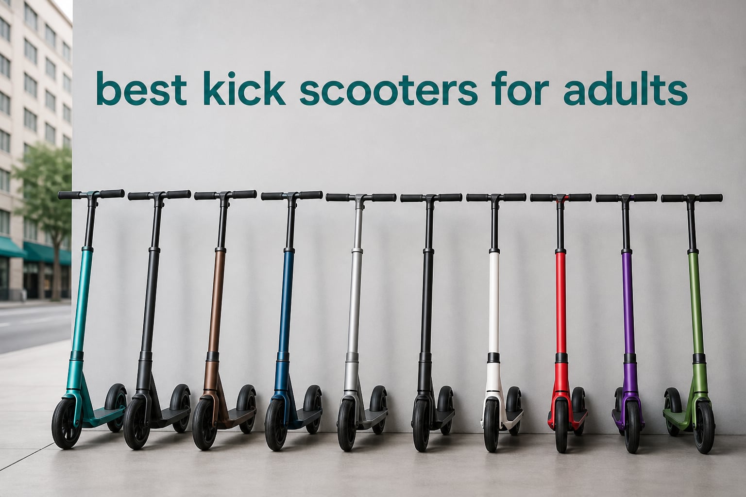 best kick scooters for adults